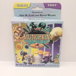 Steve Jackson Games Munchin Collectible Card Game Cleric Thief